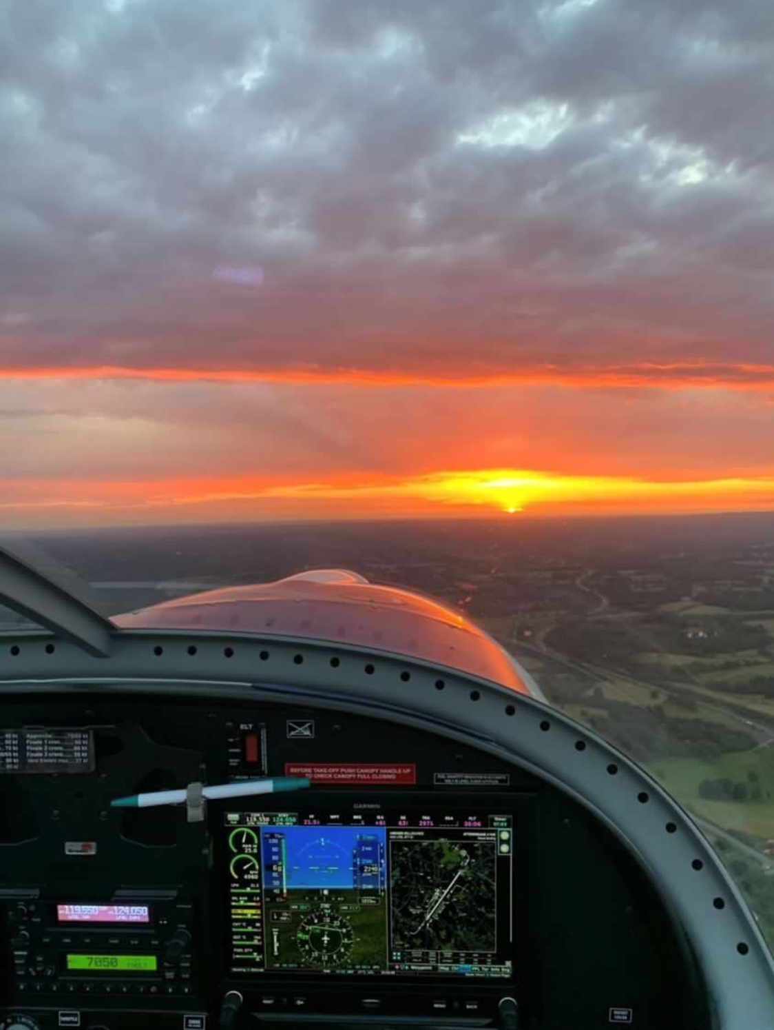 Air 5 linda mathieu vol au soleil couchant